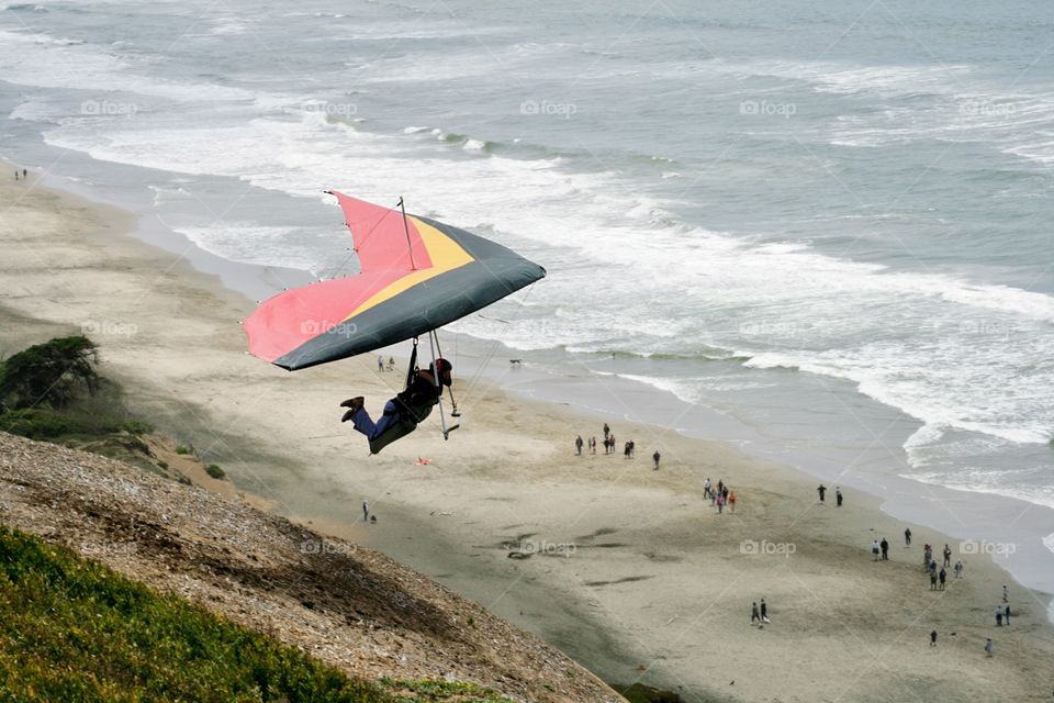 Hang gliding