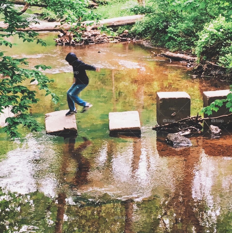 Foot bridge
