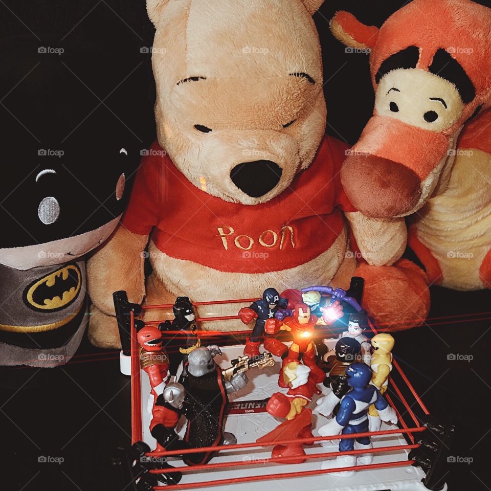 Rumble time.  Watch out for ironman!