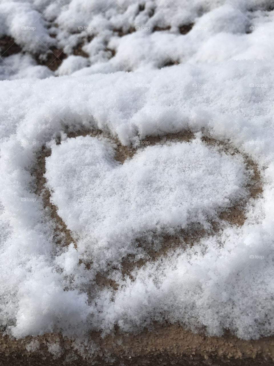Love is in the snow!