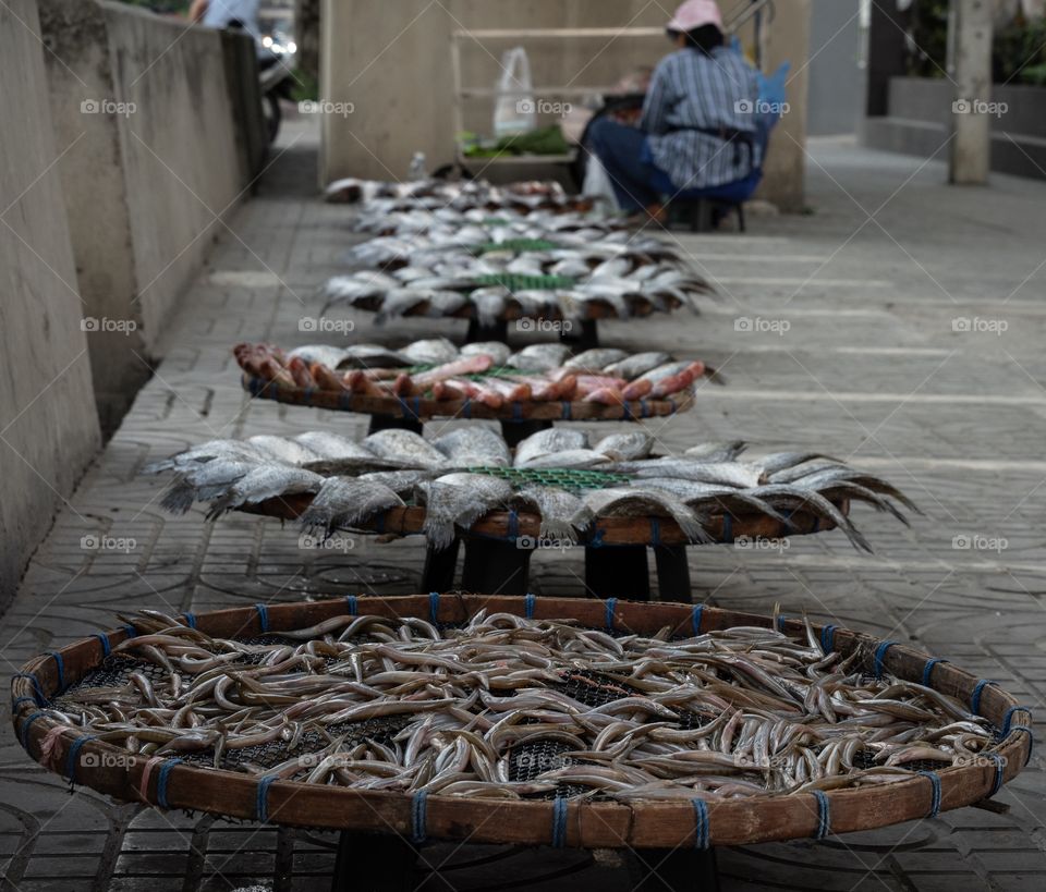 Open air market