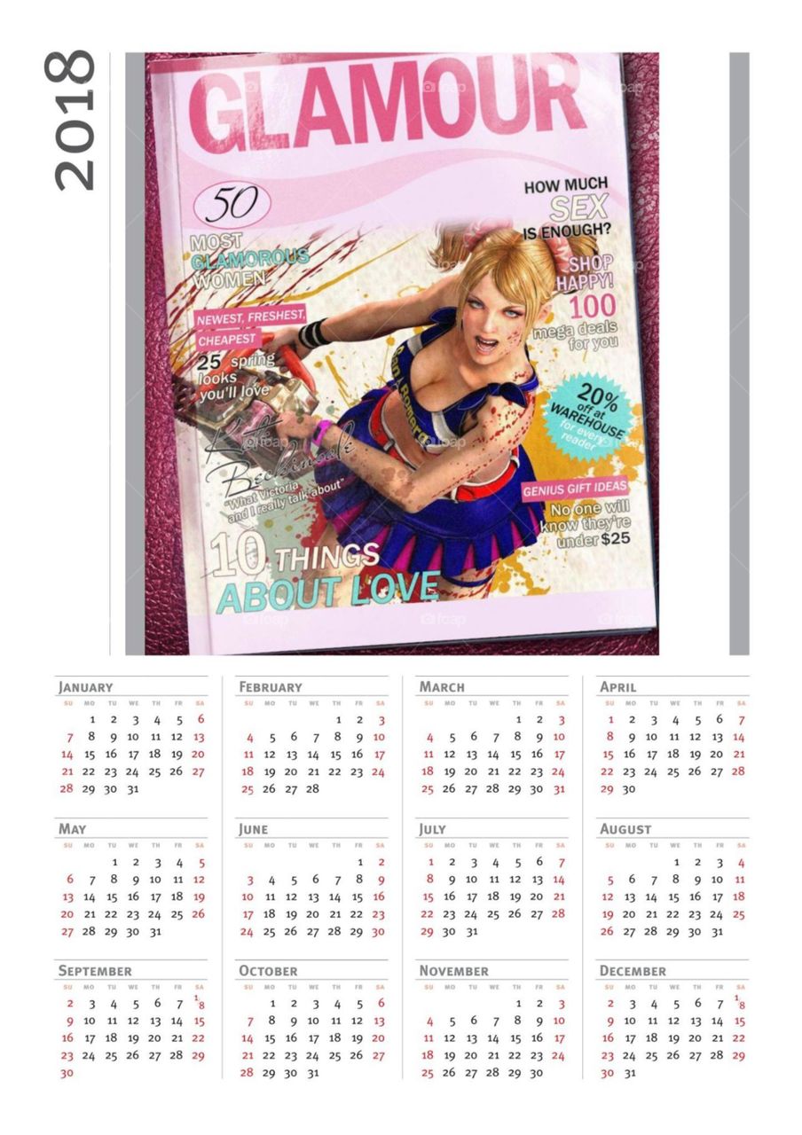Girl Kalender 2018