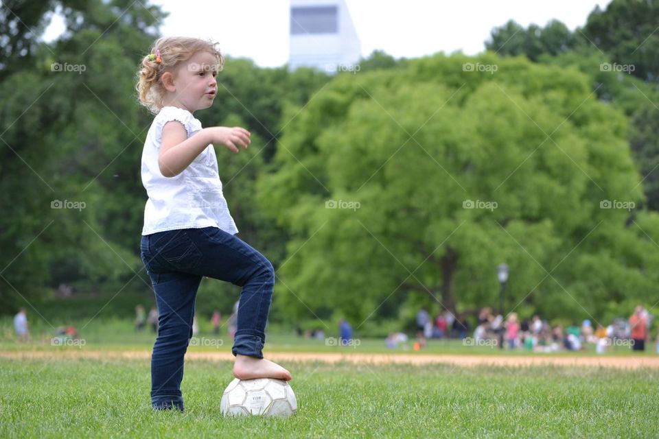 Kid in central park