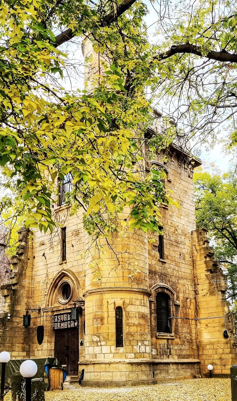 "Castelul Fermecat", într-o zi de toamnă aurie - Parcul Nicolae Romanescu, Craiova