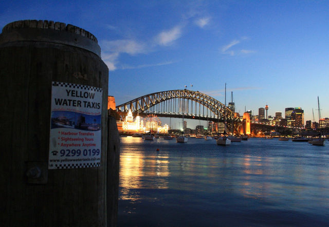 Sunset from Lavender Bay