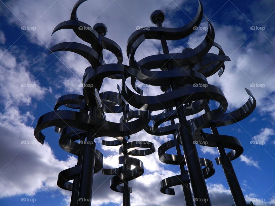 Sculpture downtown 