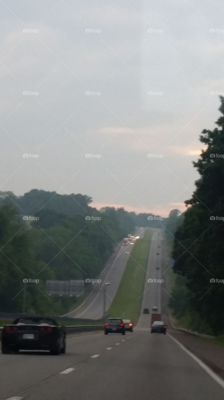 Tennessee highway. taken from my own personal car