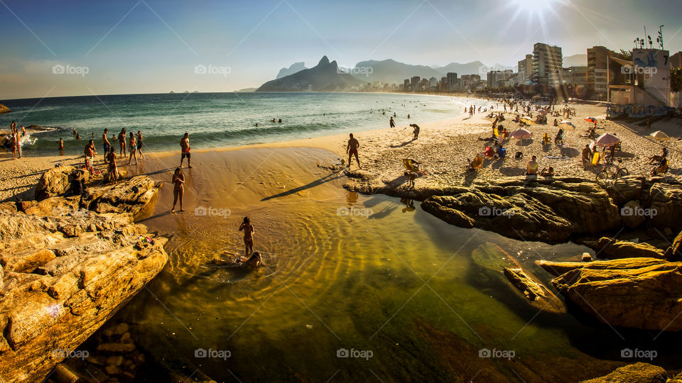 Arpoador beach -Riode Janeiro