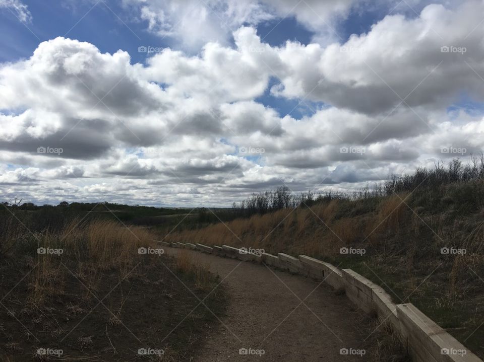 Cloudy hike