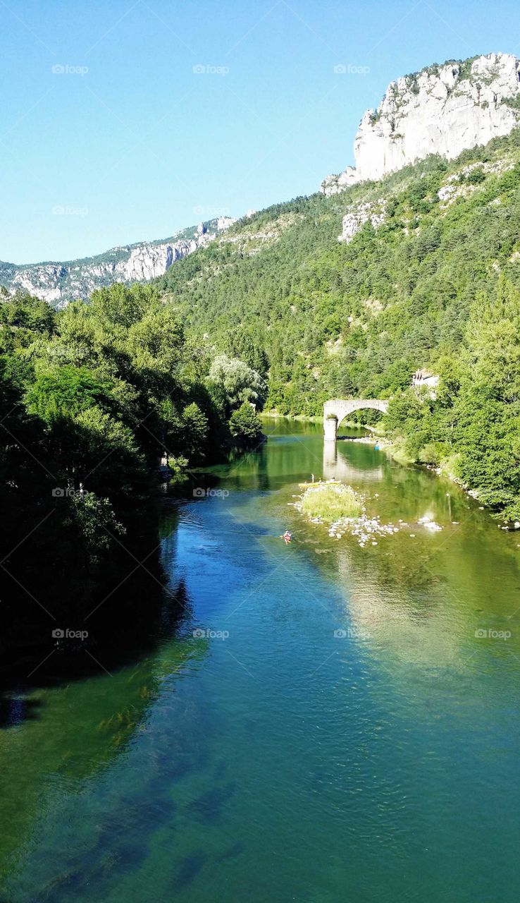 View over Gorges du Tarn