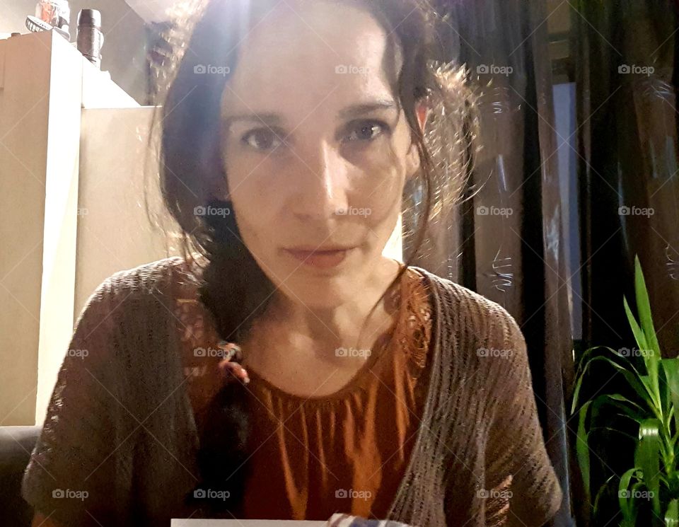 take a look at the camera.