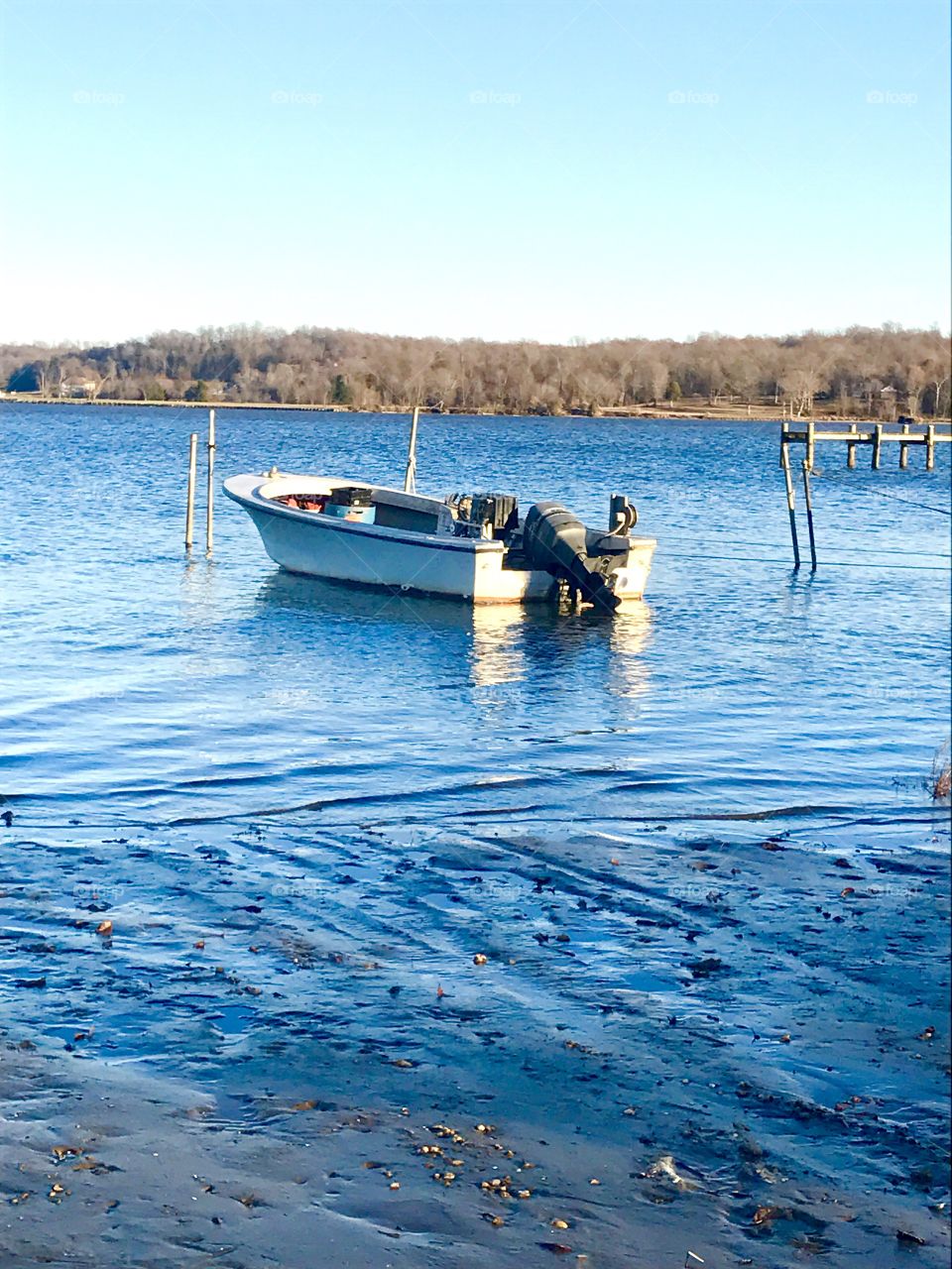 Lonely boat