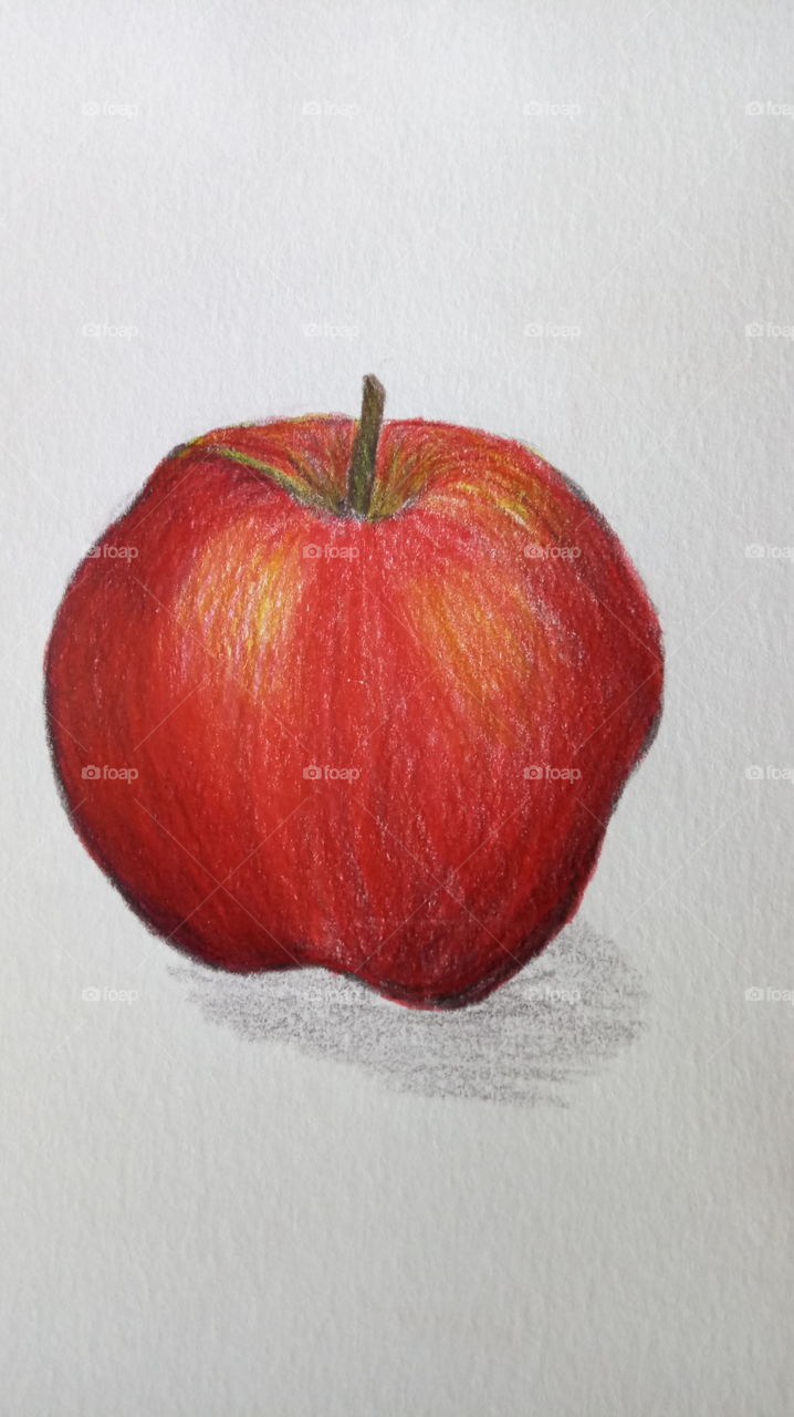 Apple drawing