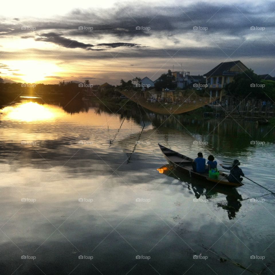Vietnam. River in Vietnam