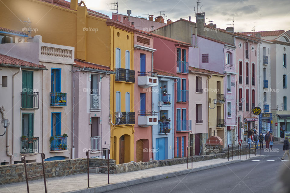 Coloured street