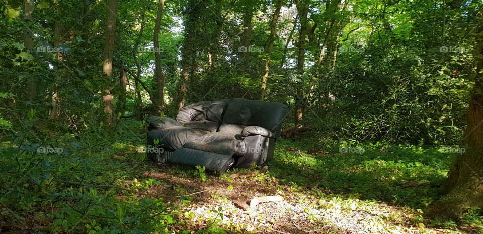 Abandoned furniture