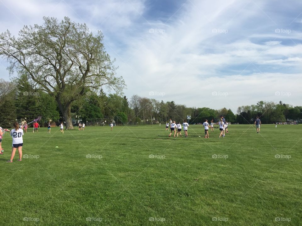 It's a good night for practice 
Brighton Barons
Brighton Girls' Lacrosse Grades 3 & 4