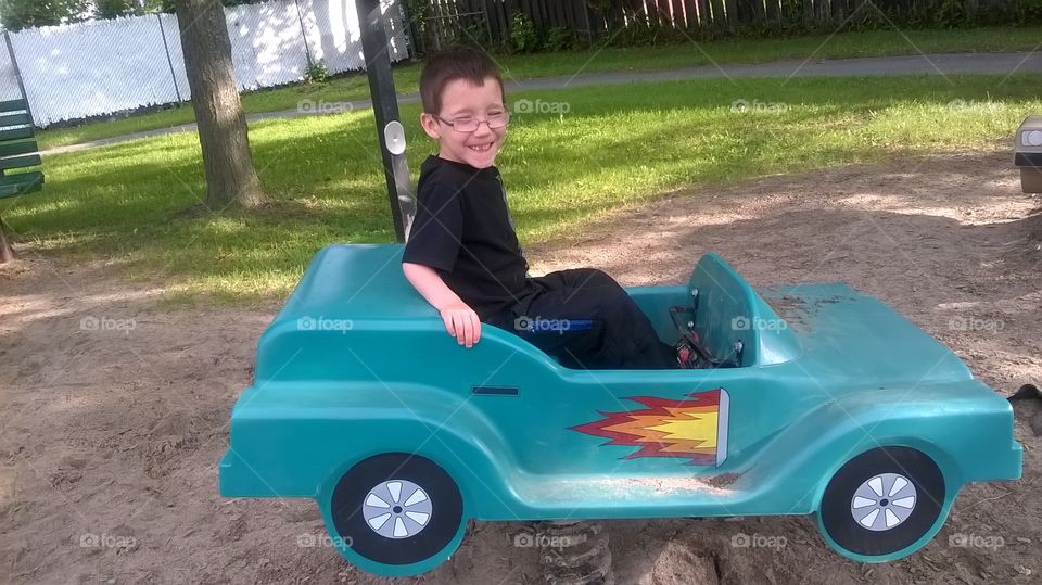 Child, Vehicle, Fun, Recreation, Car