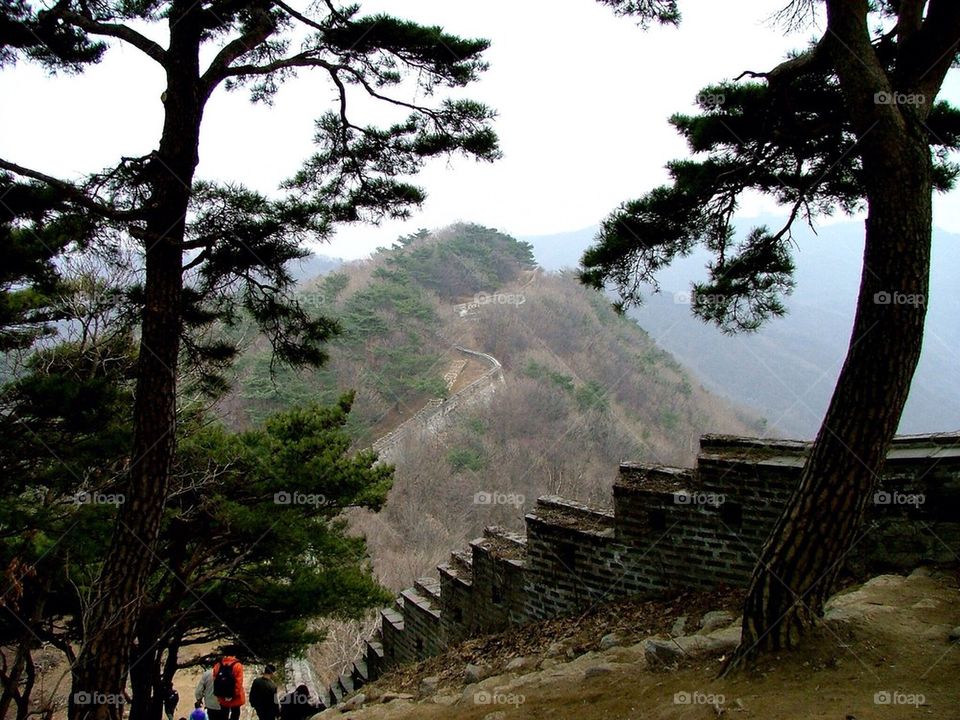 Ancient Korean walled city