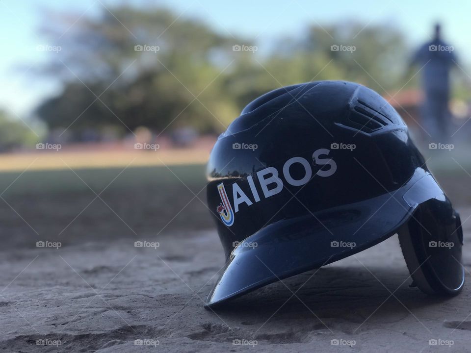 Casco de béisbol