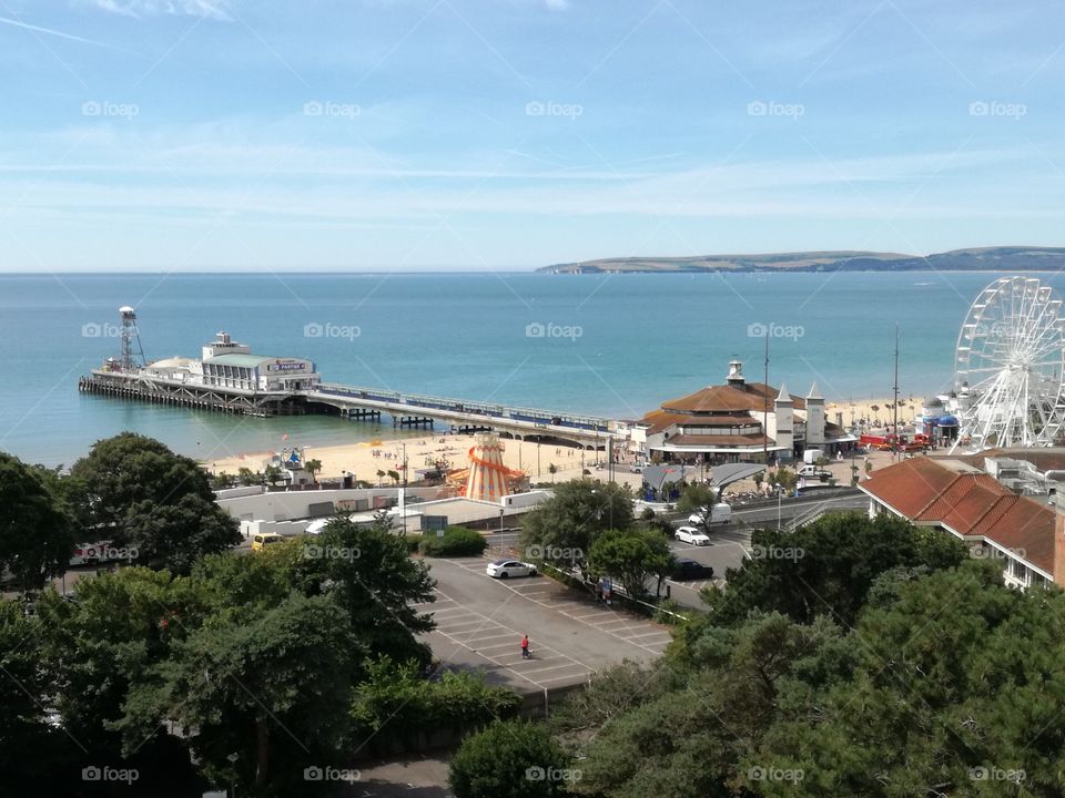 Bournemouth pier, Dorset, UK