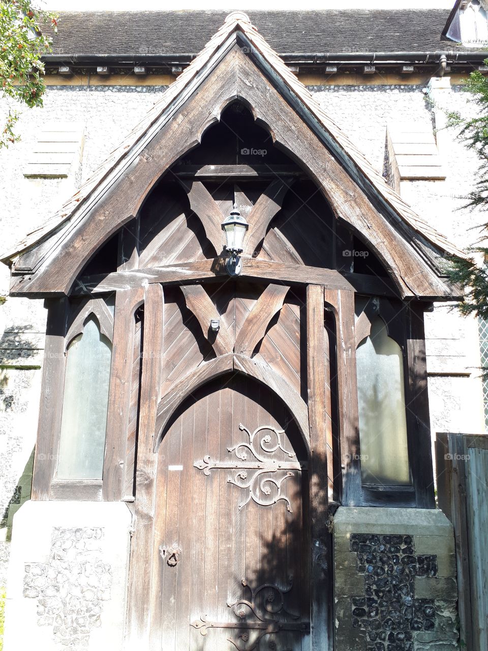 Old Wooden Doorway