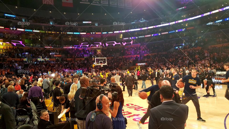 Lakers game