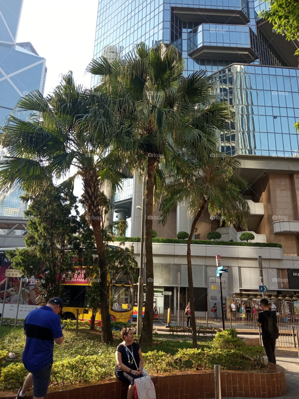 admiralty garden in hongkong