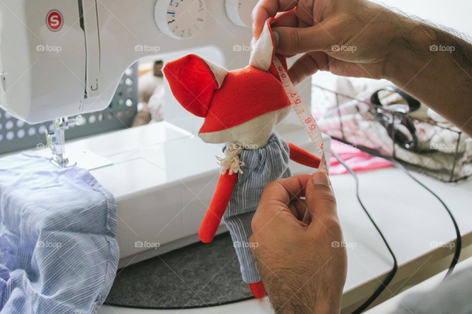 making plush toys