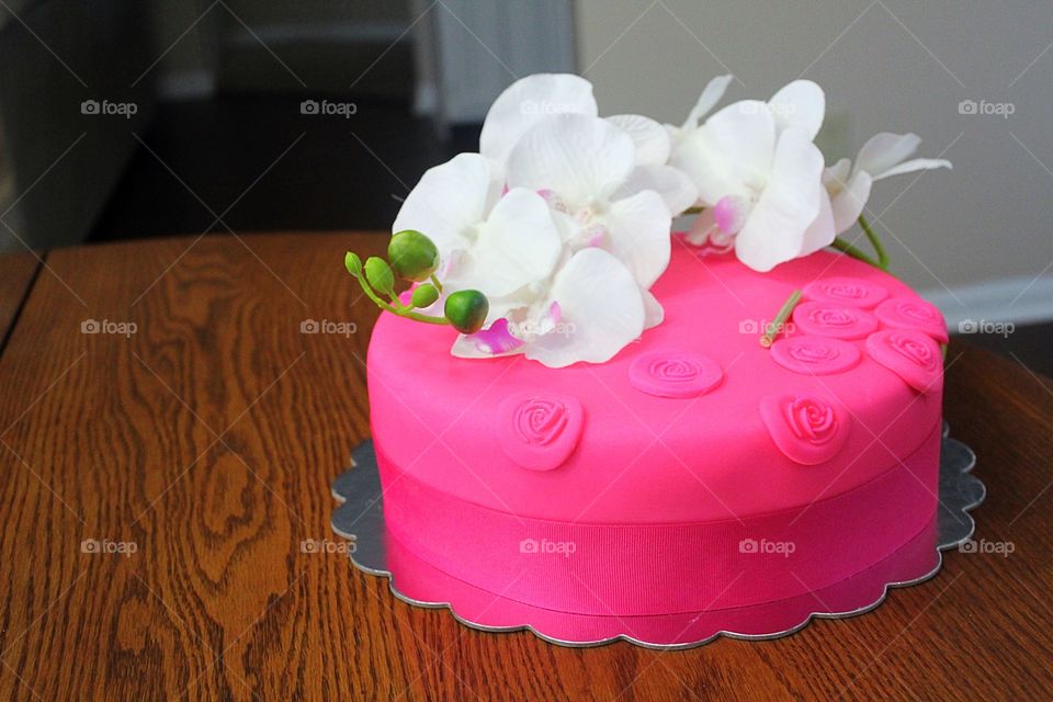 Pink cake 🎂