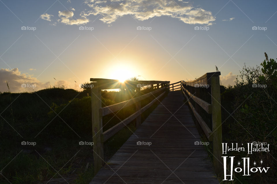 Sunrise Boardwalk