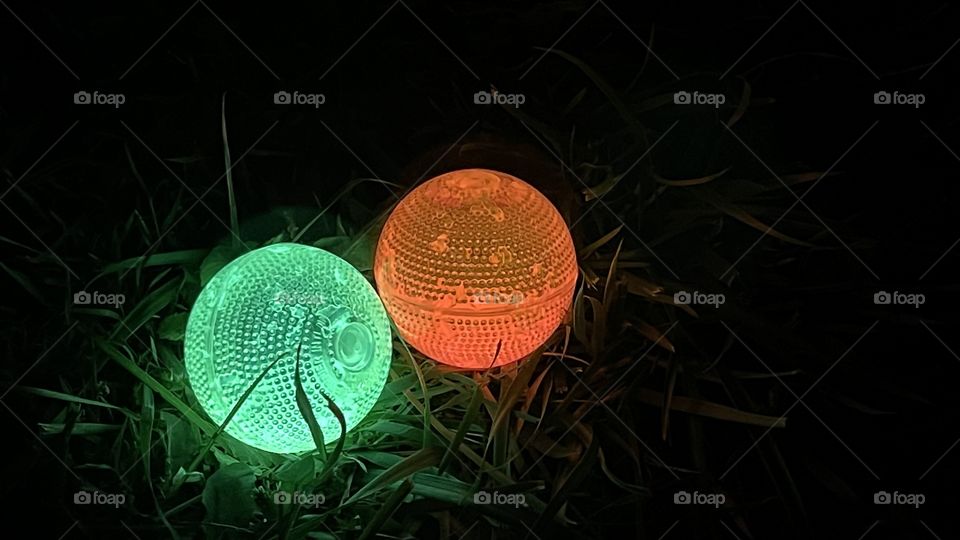 Glowing orbs 