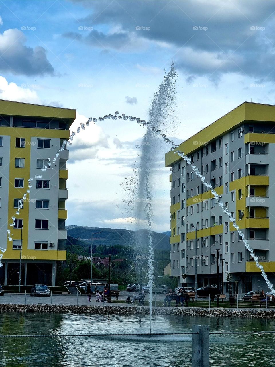 at the end of Sarajevo city