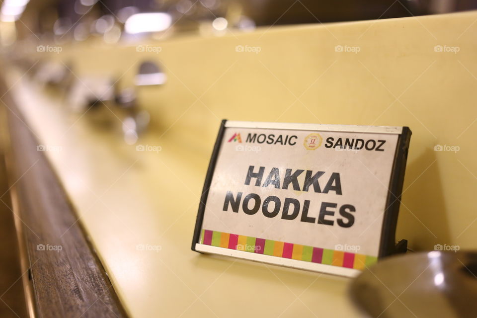 Hakka noodles board