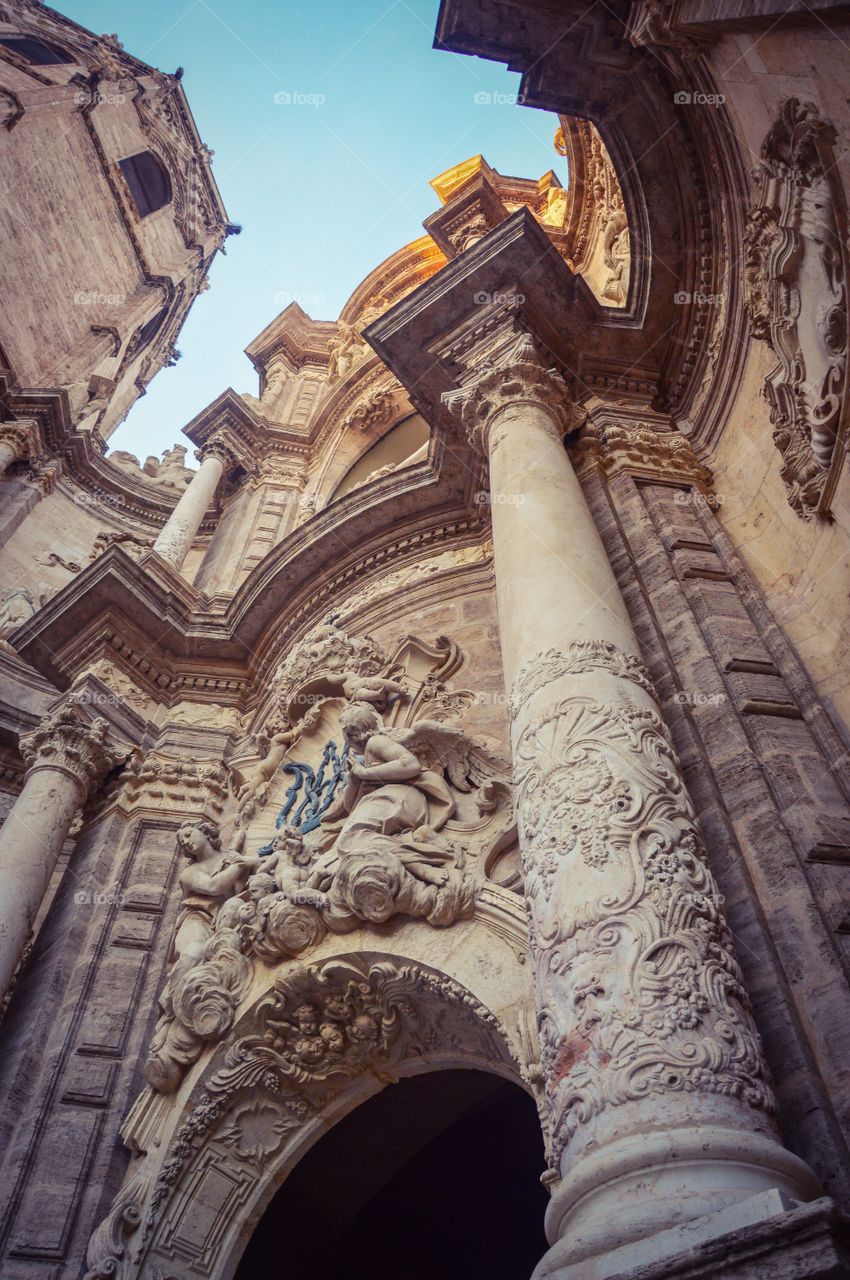 Fachada Catedral de Valencia (Valencia - Spain)