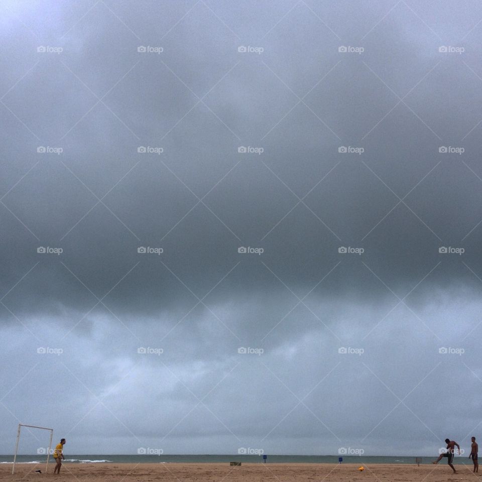 Storm, Landscape, Water, Rain, Sky