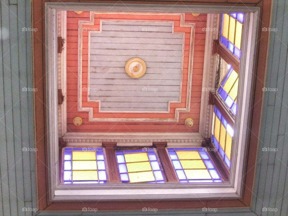 Atrium's Stained Glass Windows