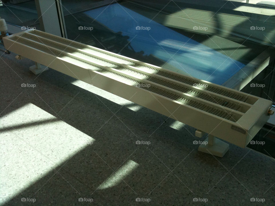 light sun shadows floor by zebra