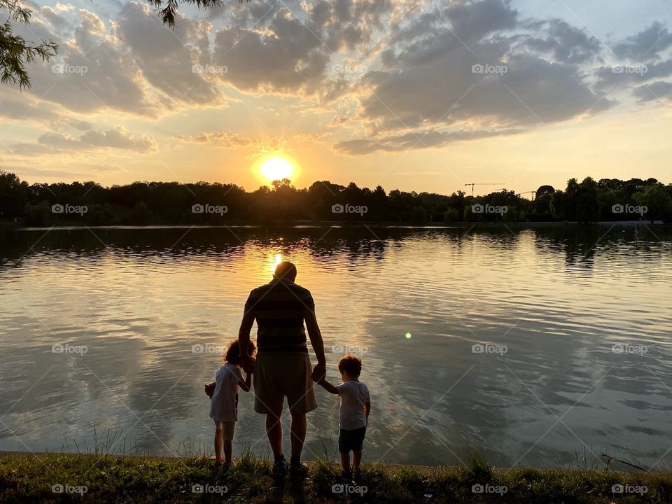 A man and his angels