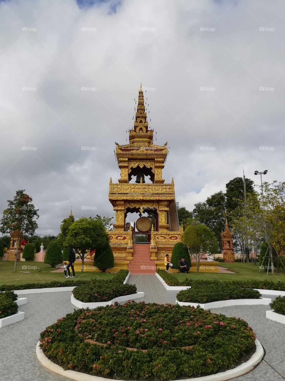 A corner in sangkaew temple