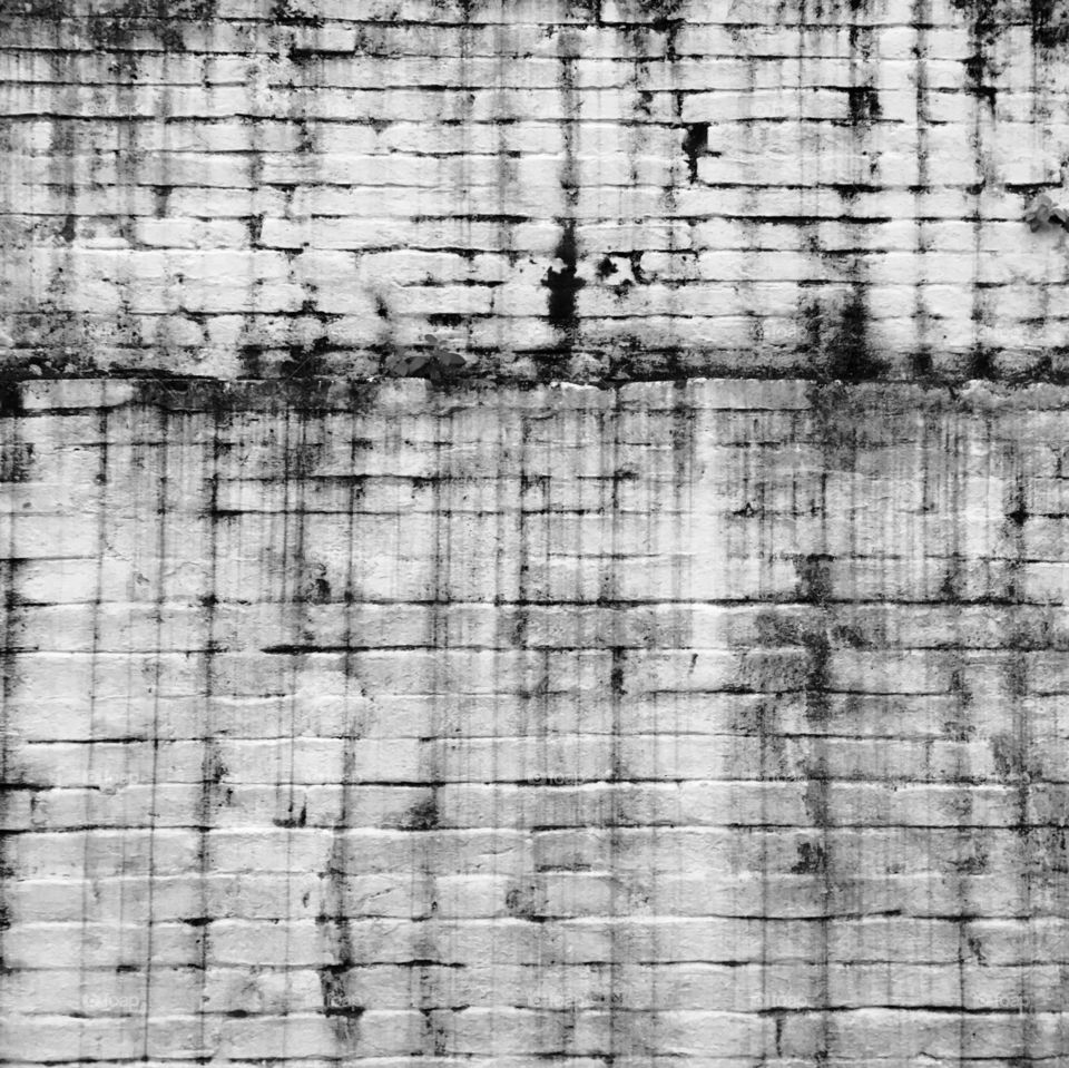 Close-up of white brick wall