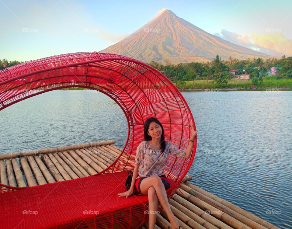 majestic view of Mount Mayon at Sumlang Lake
Legaspi Albay, Philippines