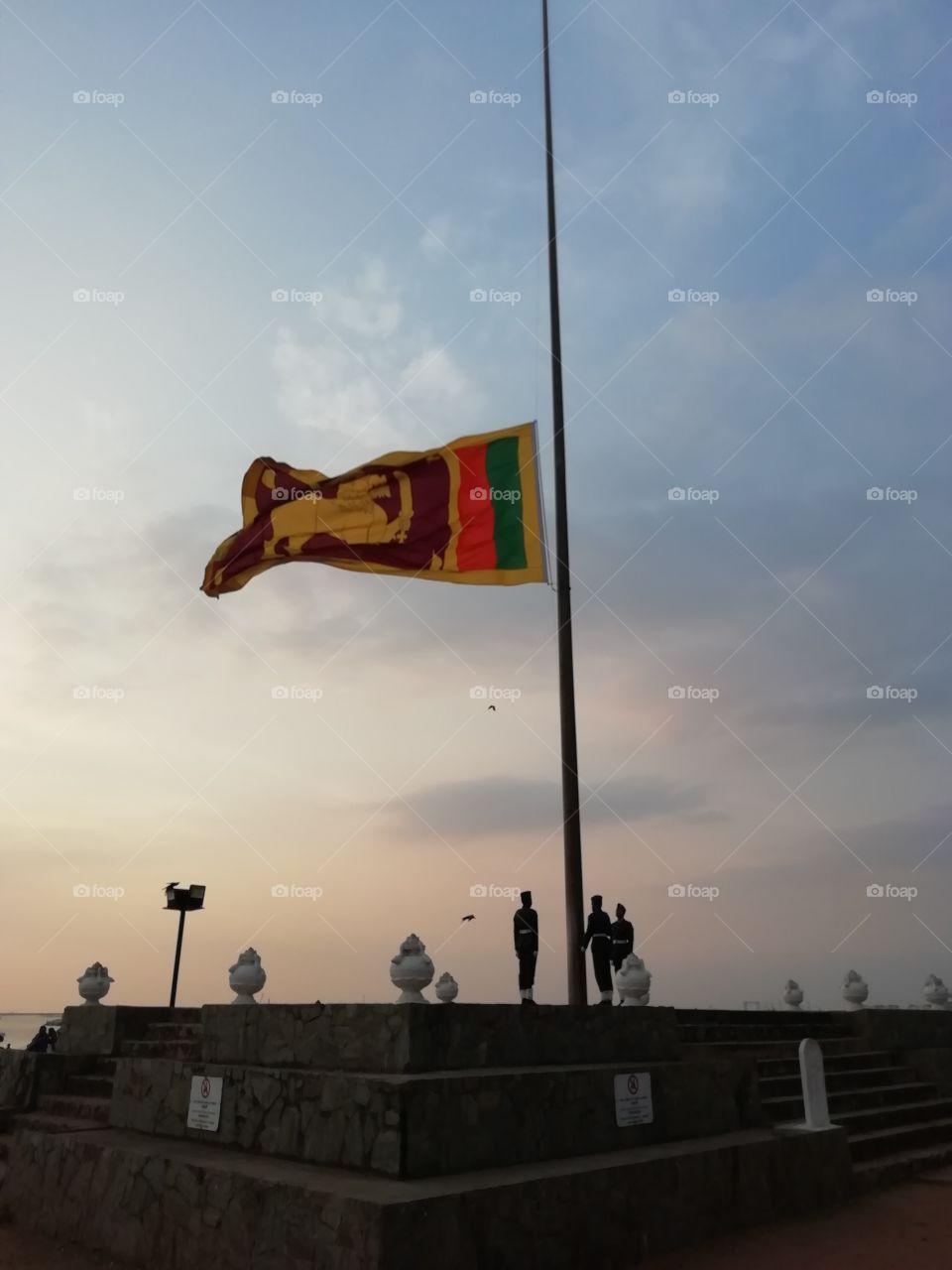 Lowering the flag #part 2😀