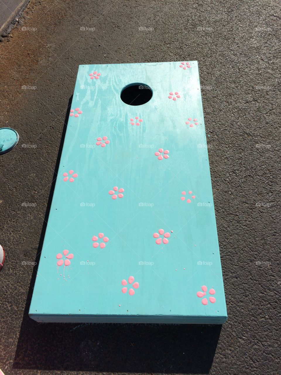 Corn hole board