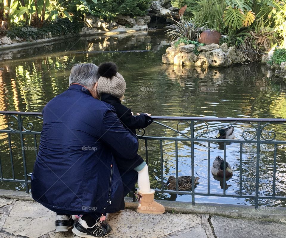 Tenderness of grandfather 