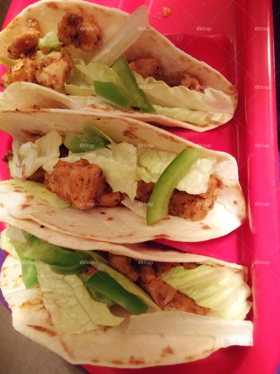 Chicken tacos