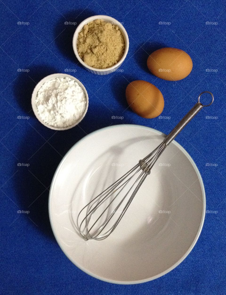 getting ready for baking!