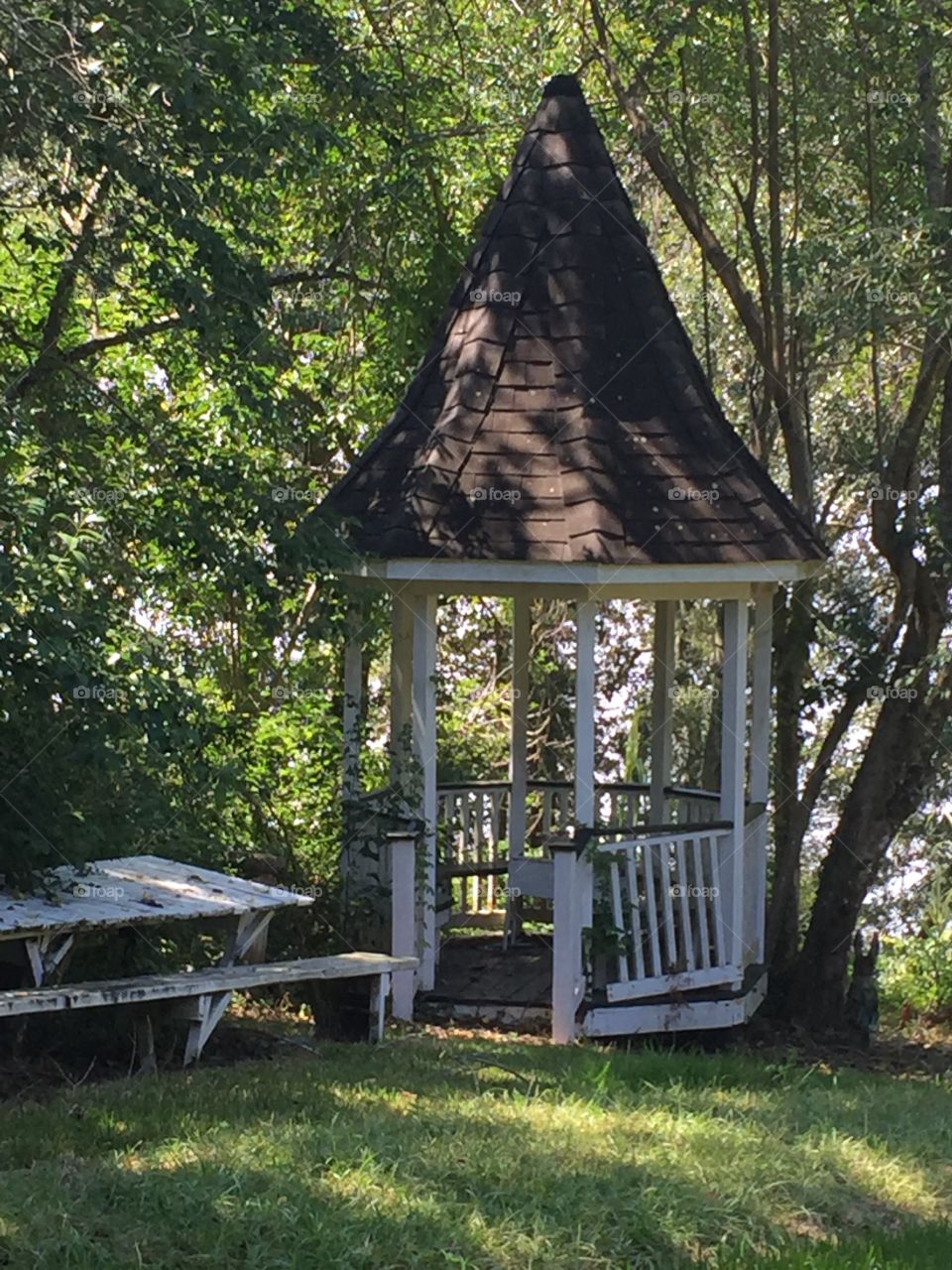 Gazebo on the bay