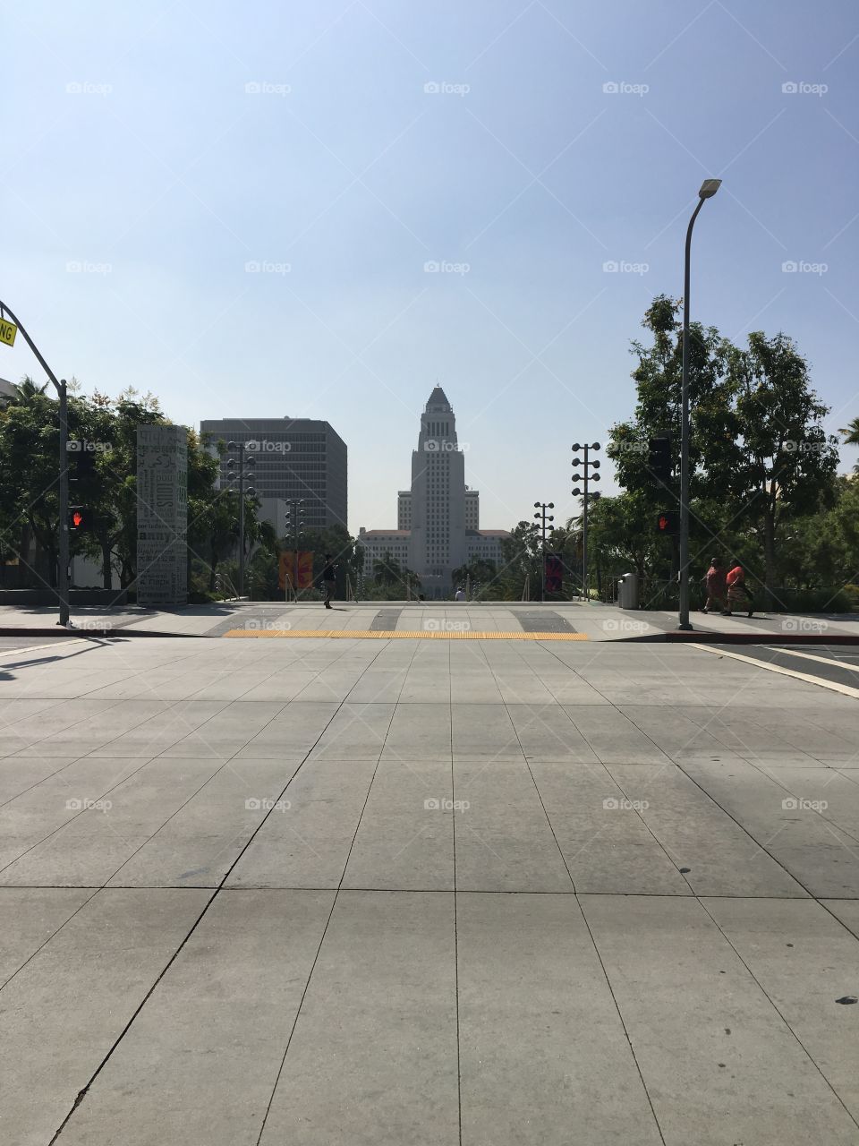 Path to city hall