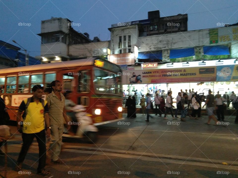 Mumbai city Street